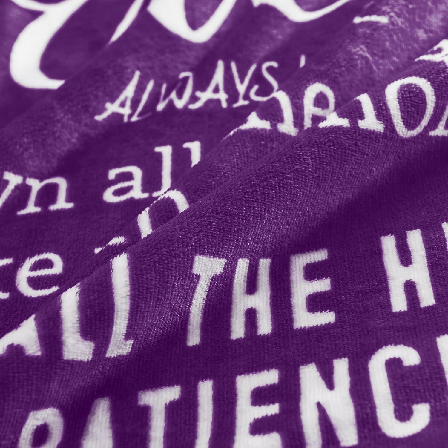 Vibrant Polyester Fleece Blanket for Moms - 70" L x 50" W, Heartfelt Gift Idea