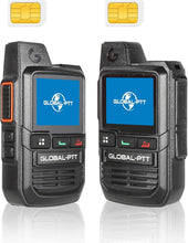 Load image into Gallery viewer, 2-Pack Global Walkie Talkies - Push-to-Talk Cellular Radios with Unlimited Range