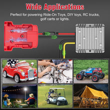 Load image into Gallery viewer, Step Down Converter for Milwaukee Batteries: Includes Fuse &amp; Easy Wiring