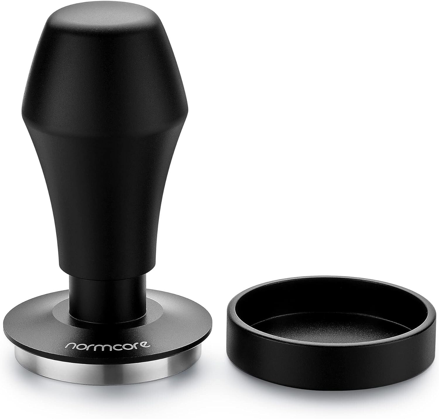 V4 Spring-Loaded Coffee Tamper for Baristas - 3 Interchangeable Pressure Springs