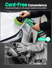 Load image into Gallery viewer, Lightweight KIMO 20V Cordless Polisher Kit with Dual Batteries &amp; Fast Charger
