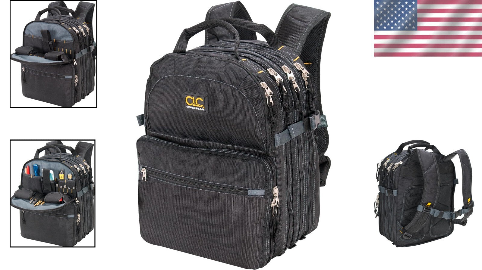 Durable 75-Pocket Tool Storage Backpack - Essential for DIY and Professionals