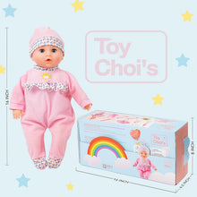Load image into Gallery viewer, 16-Inch Interactive Feeding Baby Doll Set - Perfect Gift for Toddlers 2-5+ Years