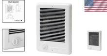 Load image into Gallery viewer, Quiet 2000W Com-Pak Electric Heater with High Gloss Enamel Finish - All-In-One