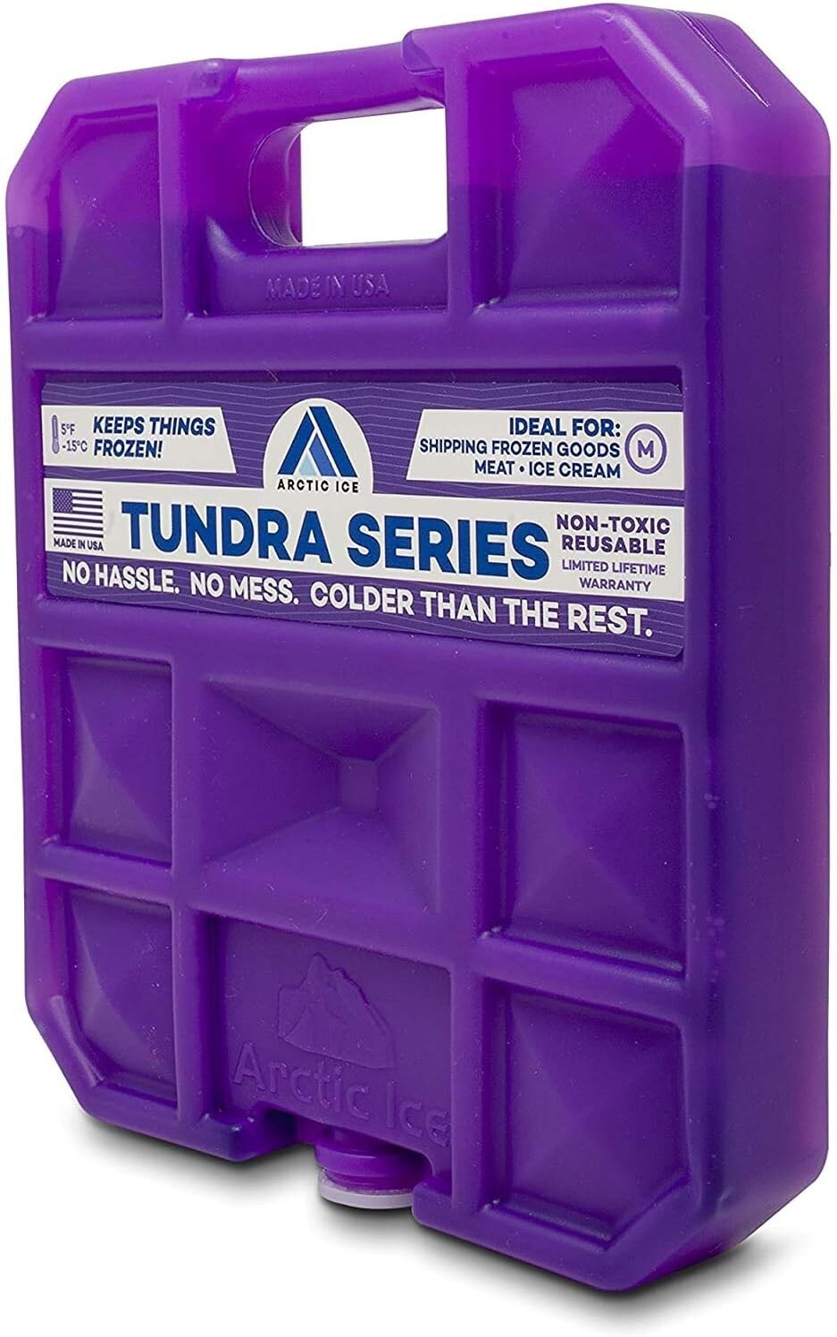 2-Pack Tundra Series 1.5 LB Ice Packs with Vegetable Oil - Perfect for Coolers