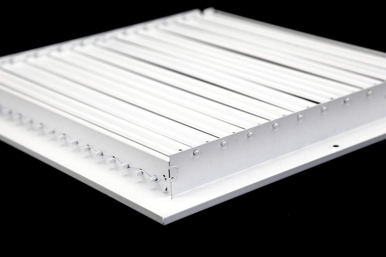 Durable 10"x10" Adjustable Air Vent Cover - Steel Grille for Easy Installation