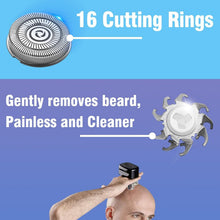 Load image into Gallery viewer, High-Performance 16 Blade Replacement Set for Skull Shaver Pitbull Models