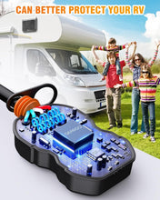 Load image into Gallery viewer, 15000 Joules 50 Amp RV Surge Protector with Circuit Analyzer &amp; Waterproof Design