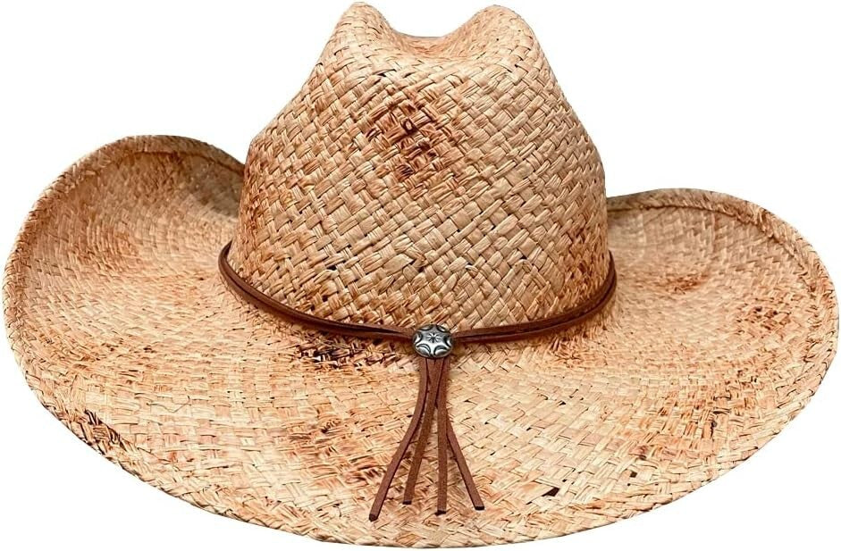 Women's Shapeable Brim Cowboy Hat with Cattleman Crown - Stylish and Functional