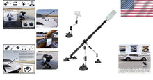 Load image into Gallery viewer, Aviation Grade Aluminum Car Mount with 44-Inch Selfie Stick for Action Cameras