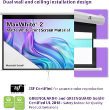Load image into Gallery viewer, Premium 110-Inch 16:9 Projector Screen - Indoor &amp; Outdoor Viewing Excellence