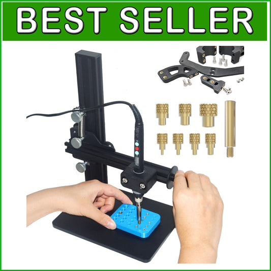 Aluminum Heat Pressing Machine - Compatible with M2-M8 Inserts for 3D Printers