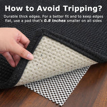 Load image into Gallery viewer, Stylish Black Geometric Indoor Area Rug 3x5 ft - Perfect for Entryways