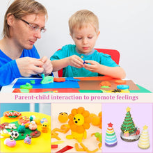 Load image into Gallery viewer, 72 Color Polymer Clay Kit - Non-Stick Modeling Clay with 19 Tools &amp; Storage Box