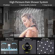Load image into Gallery viewer, Durable Stainless Steel Shower Faucet Set with Pressure-Balanced Handheld Shower