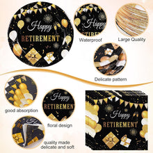 Load image into Gallery viewer, Durable 452 Pcs Elegant Retirement Party Tableware - Ideal for Any Celebration