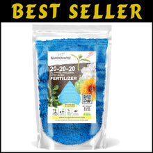 Load image into Gallery viewer, Universal 20-20-20 Water-Soluble Fertilizer - Ideal for All Plants, 4 Quarts