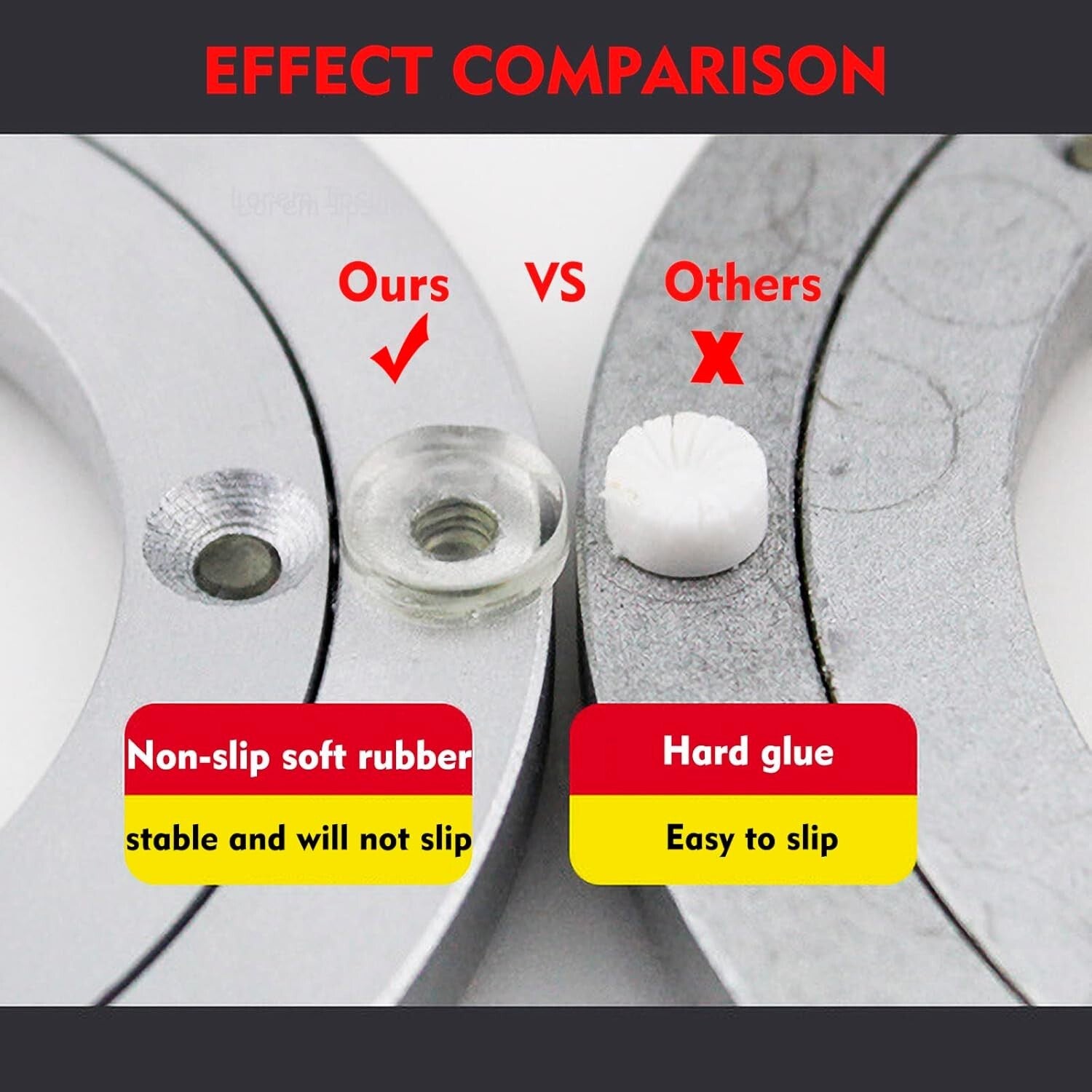Aluminum Swivel Plate Turntable Bearing - 300lbs Load Capacity for Versatile Use