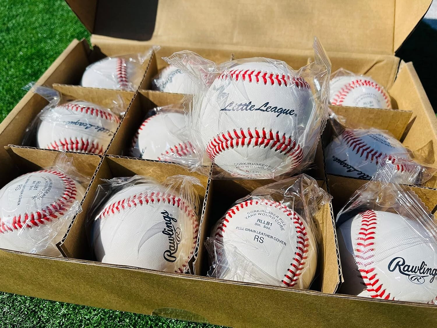 Youth-Approved Little League Baseballs | 12-Count | Perfect for Competitive Play
