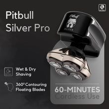 Load image into Gallery viewer, Portable Bald Head Shaver: Electric Wet &amp; Dry Grooming with Extended Battery
