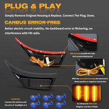 Load image into Gallery viewer, Waterproof Smoked LED Side Marker Lights for 2018-2023 Jeep Wrangler &amp; Gladiator