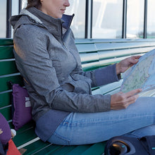 Load image into Gallery viewer, Inflatable Lumbar Travel Pillow - Adjustable Comfort for On-the-Go Relaxation