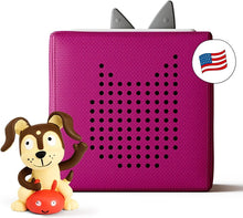 Load image into Gallery viewer, Toniebox Audio Player Starter Set with Playtime Puppy - Purple Huggable Fun