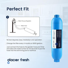 Load image into Gallery viewer, Coconut Carbon Garden Hose Filter - Ultimate Chlorine Removal for Pools &amp; Spas