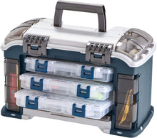 Load image into Gallery viewer, Compact Angled Fishing Tackle Box with DuraView Covers - Perfect for Adventures