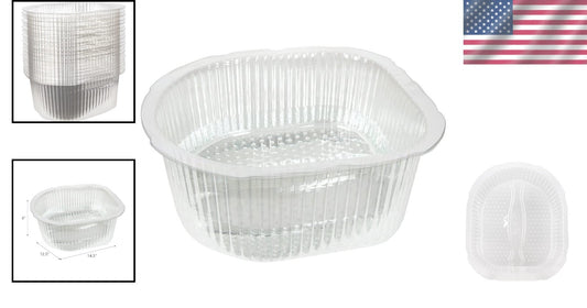 50% Thicker Disposable Pedi Bath Liners - 100 Count for Ultimate Hygiene