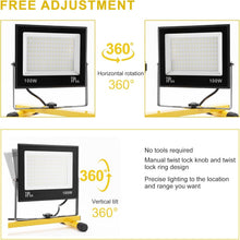 Load image into Gallery viewer, 30000 Lumen Waterproof LED Work Light with Adjustable Tripod for Professionals