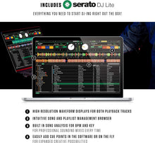 Load image into Gallery viewer, All-in-One DJ Controller for Serato with 6-inch Jog Wheels &amp; Performance Pads