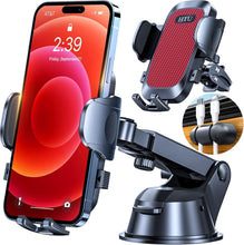 Load image into Gallery viewer, Versatile 360-Degree Car Phone Mount with Strong Suction - Thick Case Friendly
