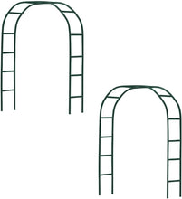 Load image into Gallery viewer, Sturdy 7.9Ft Metal Garden Trellis Arch - Ideal for Climbing Plants &amp; Decorations