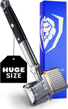 Load image into Gallery viewer, Extra-Large Meat Tenderizer with Dual-Sided Functionality - High-Carbon Steel
