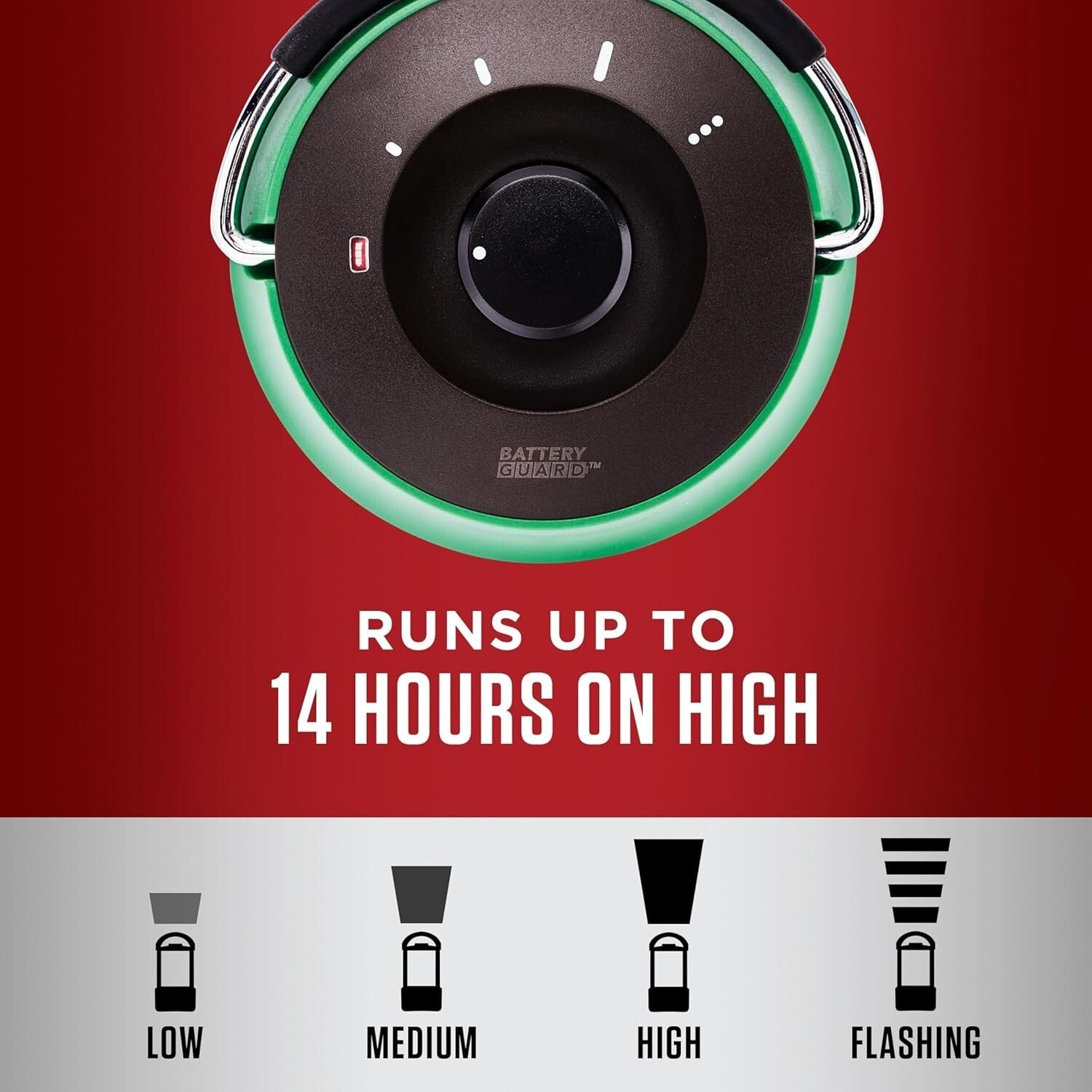 All-Weather 1000L LED Lantern - Enhanced Battery Protection for Long-Lasting Use