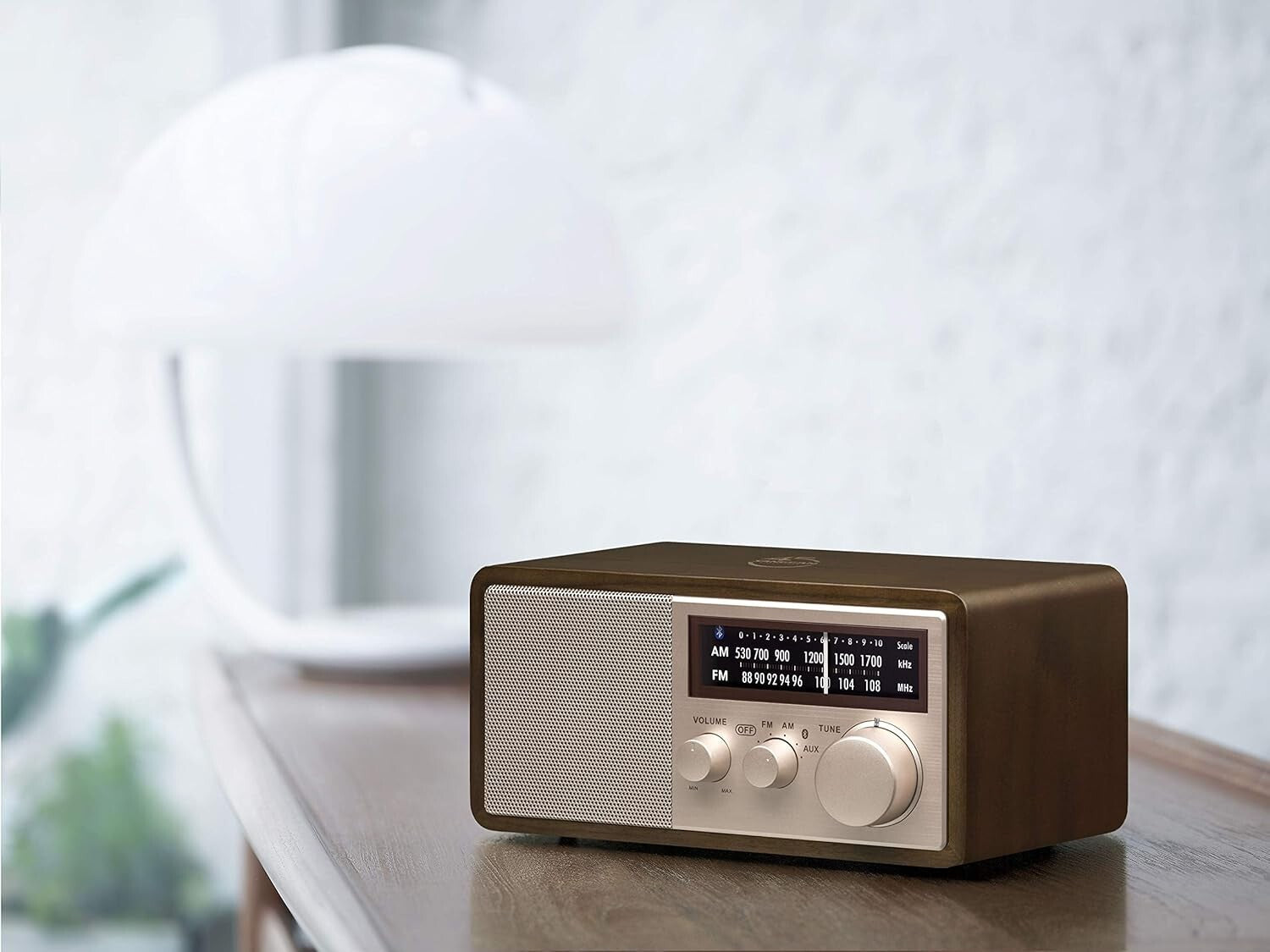 Compact Bluetooth and AM/FM Radio with Rose Gold Details - 45th Anniversary