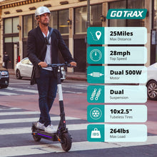 Load image into Gallery viewer, Powerful G4 Electric Scooter - Dual Suspension, 3 Speed Modes, Long Battery Life