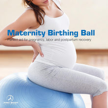 Load image into Gallery viewer, Comfortable 65cm Stability Ball Chair - Ideal for Home Office &amp; Fitness Workouts