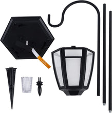 Load image into Gallery viewer, Outdoor Solar Lanterns - Decorative, Waterproof &amp; Easy to Assemble in 4 Pack