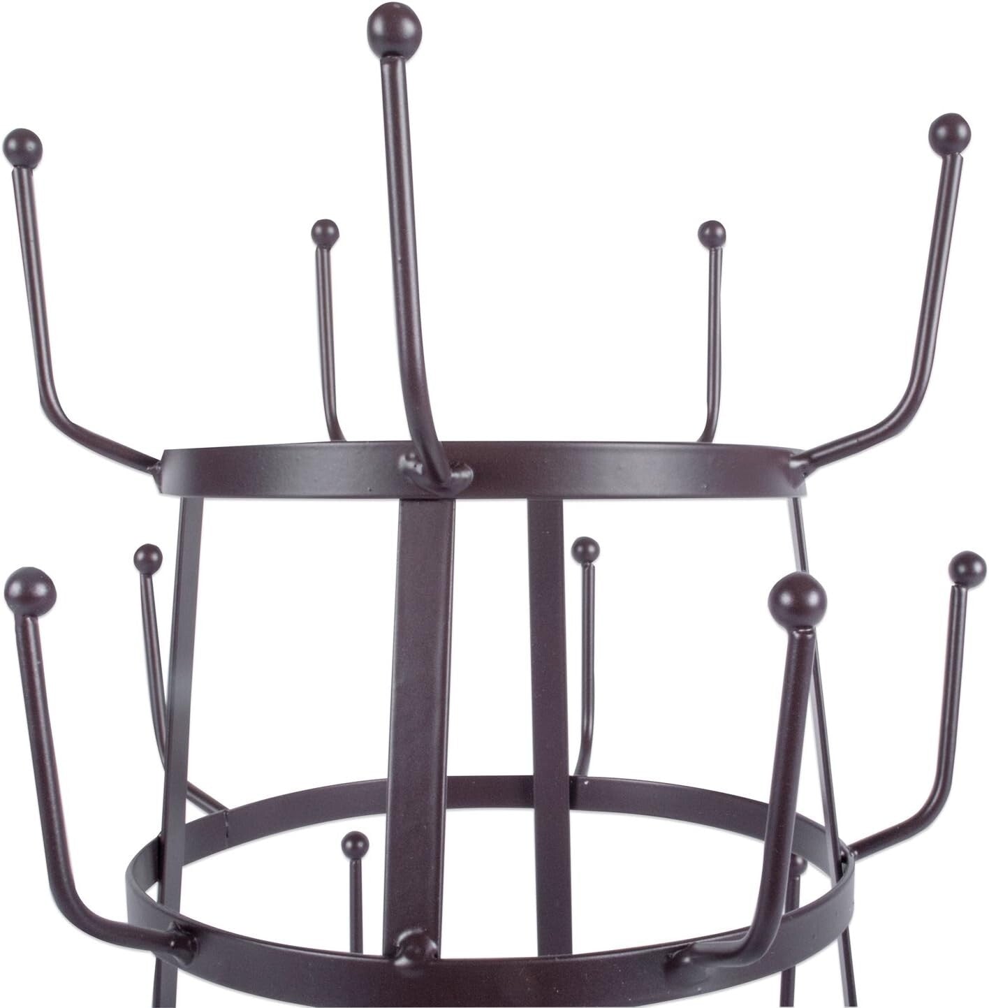 Elegant 3-Tier Mug Holder in Rustic Bronze – Perfect for Coffee & Tea Lovers