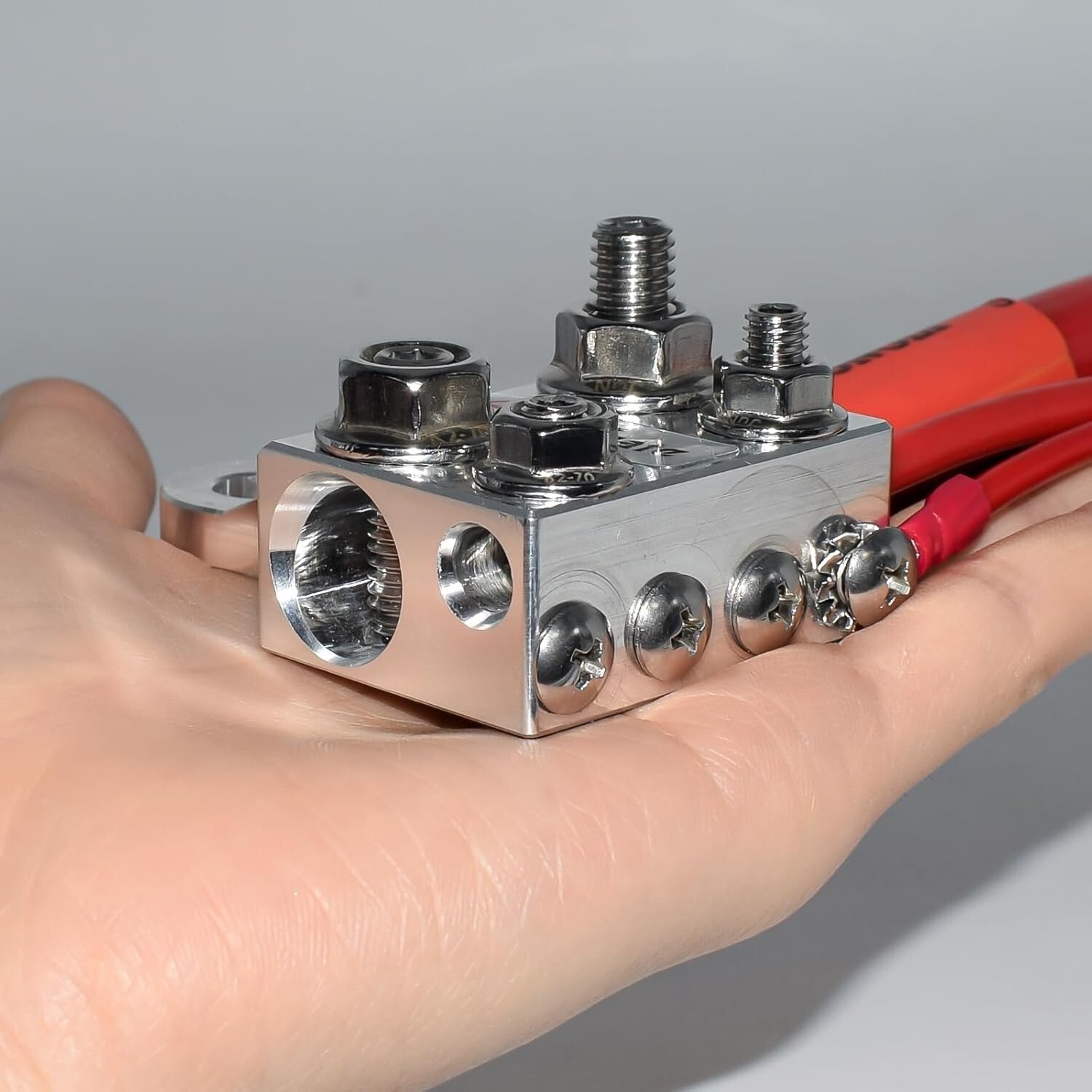 12-Way Multi-Size Battery Terminal Connectors for Lead-Acid & Lithium - Compact
