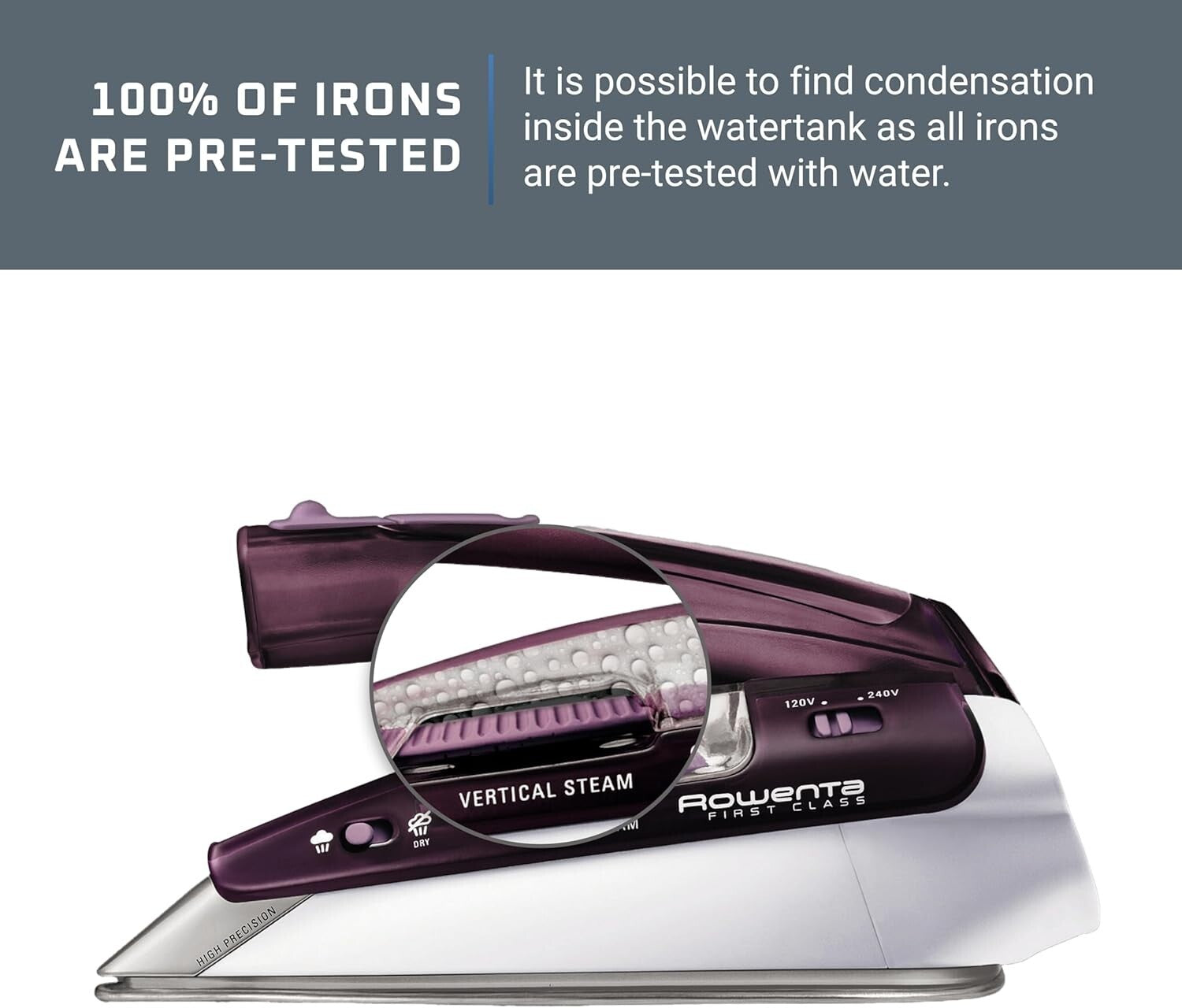 Pro Compact 1000W Travel Iron & Handheld Steamer for Effortless Fabric Care