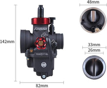Load image into Gallery viewer, 26mm GY6 Performance Carburetor - Easy Tune-Up for Apollo &amp; SSR Mini Bikes