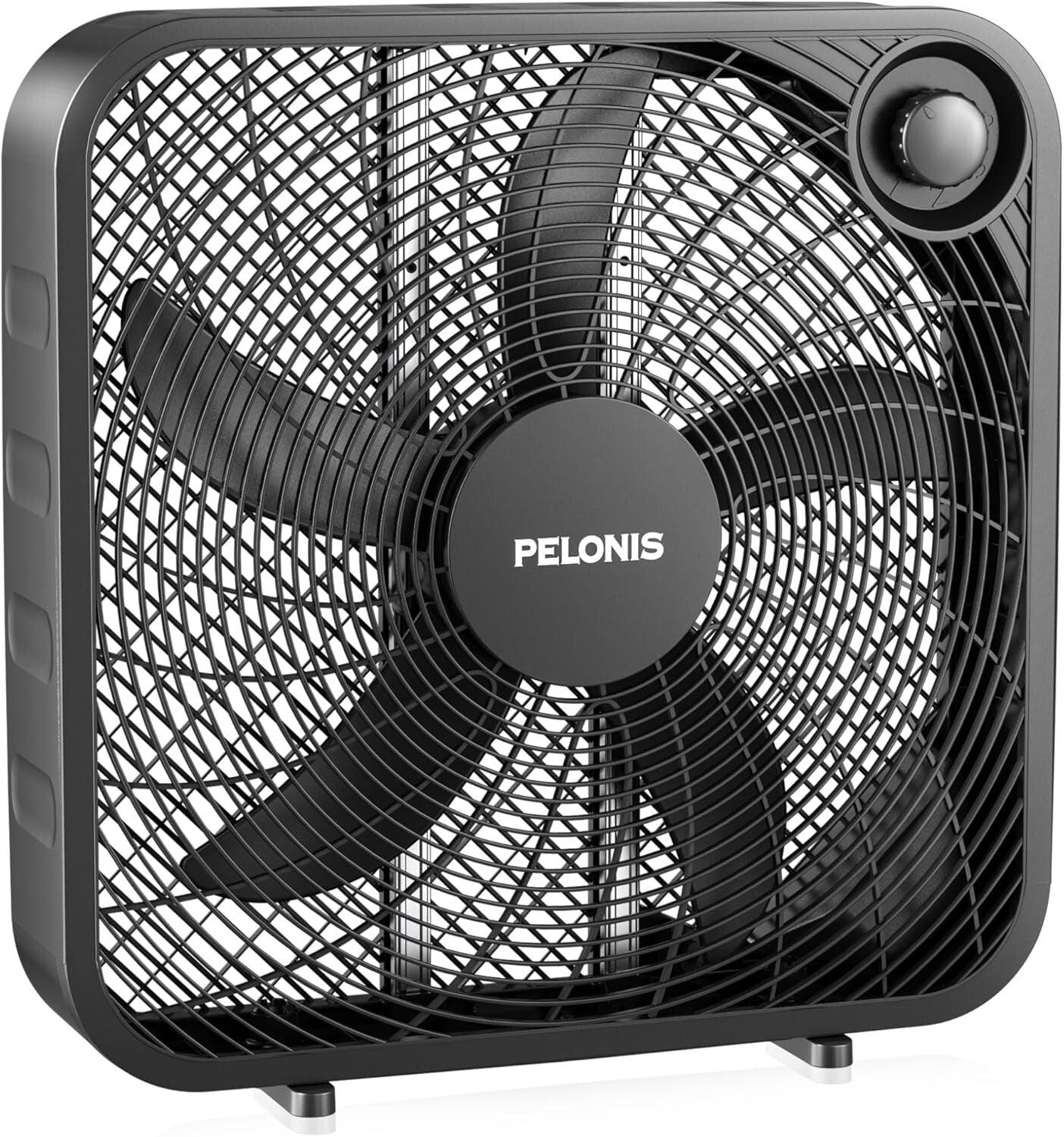 20 Inch Box Fan - Lightweight Portable Floor Fan with High Airflow 2295 CFM