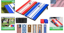 Load image into Gallery viewer, Regulation Size Portable Cornhole Set - Classic Design with Carry Case Included