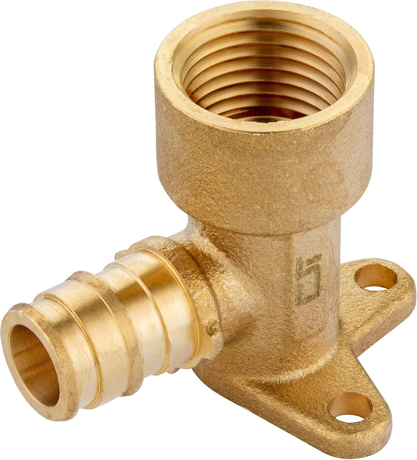Bulk Brass PEX A Elbow Fittings - 20 Pack 1/2" Drop-Ear Expansion Connectors