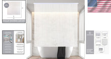 Load image into Gallery viewer, Space-Saving Waterproof Roller Blind Shower Curtain - 56"x95" Easy Installation
