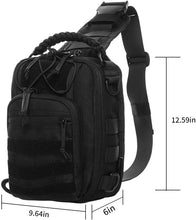 Load image into Gallery viewer, Versatile Tactical Sling Bag with Molle System - Ideal for Outdoor Adventures