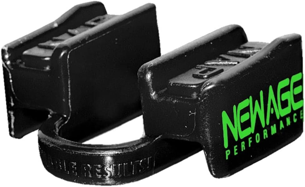 Custom Fit Weightlifting Mouthguard for Strength & Alignment - Black Silicone